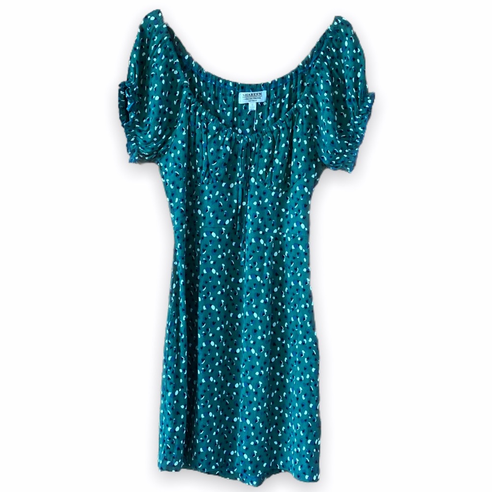 SHAREEN COLLECTION PUFF SLEEVE MINI DRESS